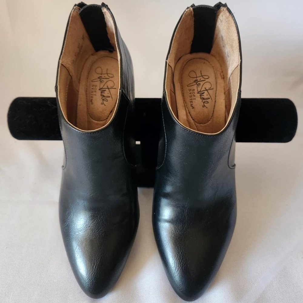 Stride Life Flex Ankle Boot Heels, Black, 7M